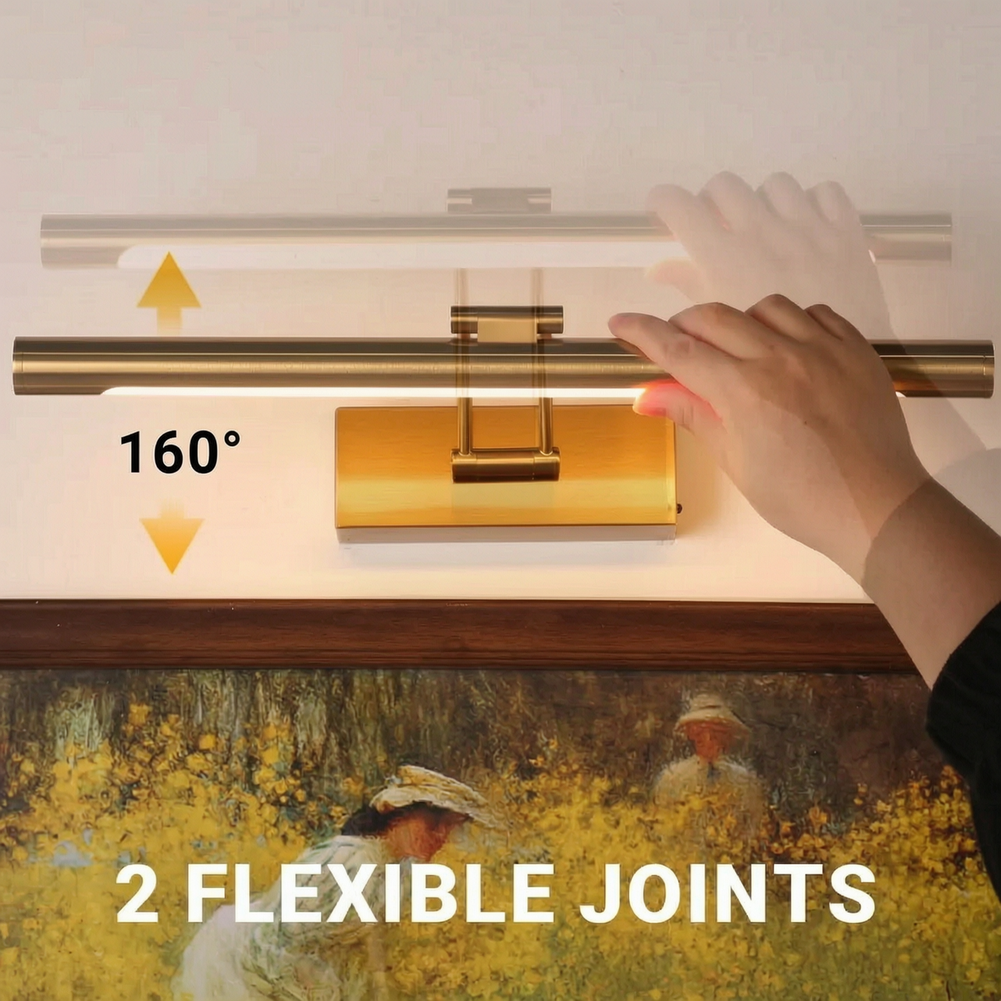 Soren rechargeable LED wall sconce — 3000K to 6500K adjustable color temperature | Casa Norex