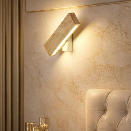 Nordic Log Rectangular Wall Sconce