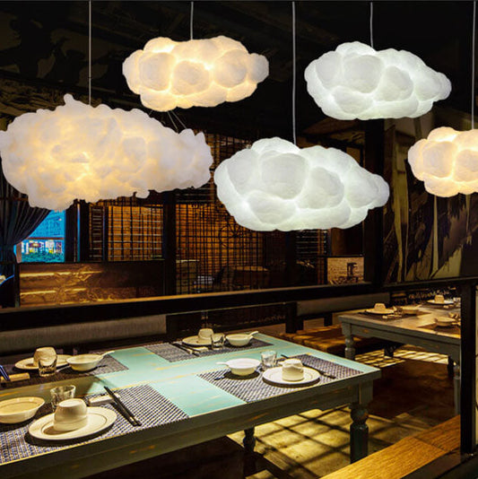 Pendant Light alternate angle detail — imitation-silk and cotton shade on metal frame 2 | Casa Norex