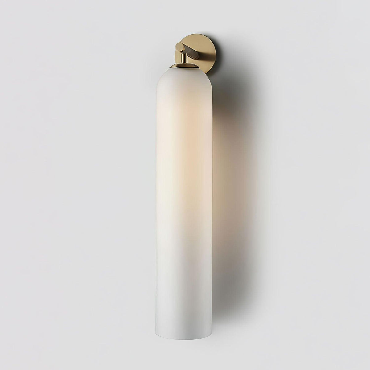 Wall sconce in hallway setting — upward orientation | Casa Norex