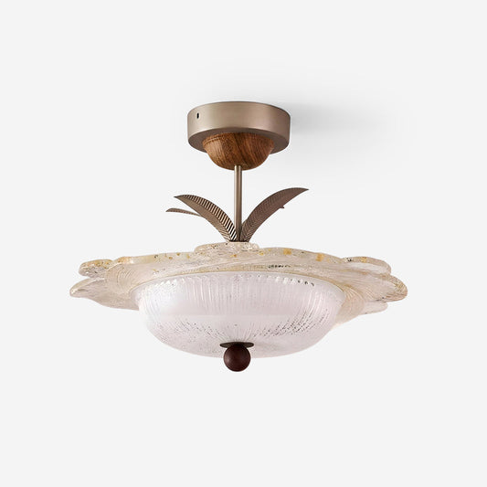 Bellmora ceiling lamp in bedroom - layered petal warm glow - Casa Norex