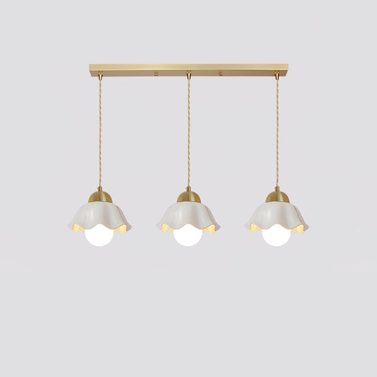 Ceramics Floral Pendant Light