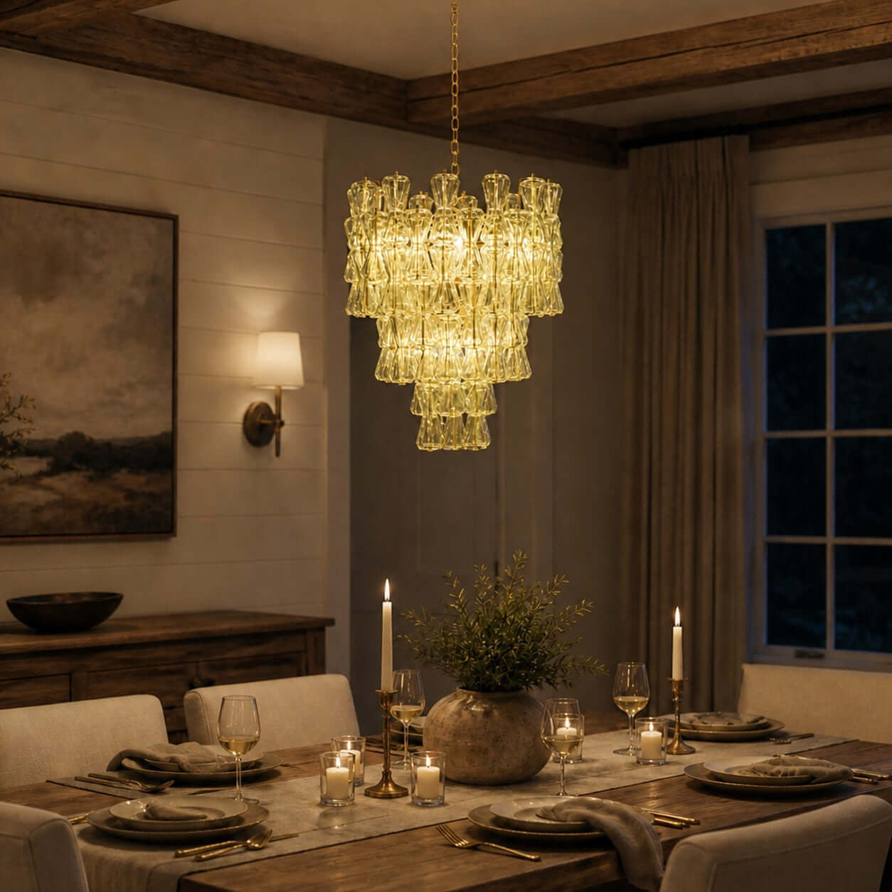 Garrick Hourglass Chandelier