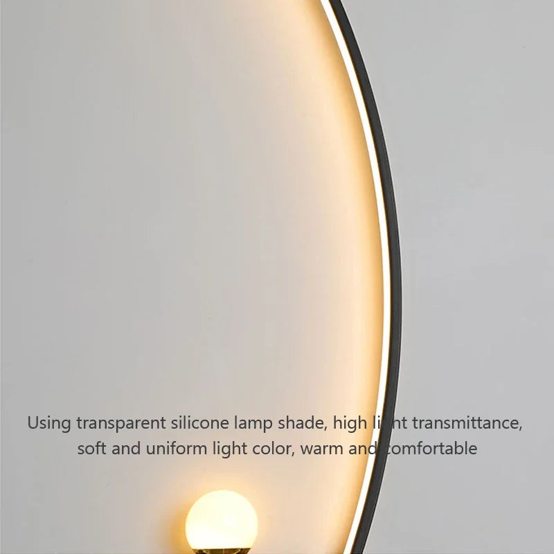 Crescent LED Wall Sconce