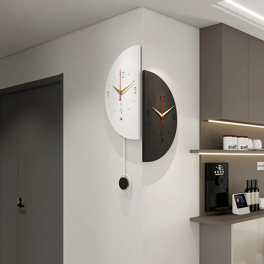 Voice-Activated Corner Wall Clock standard version, no light — Casa Norex