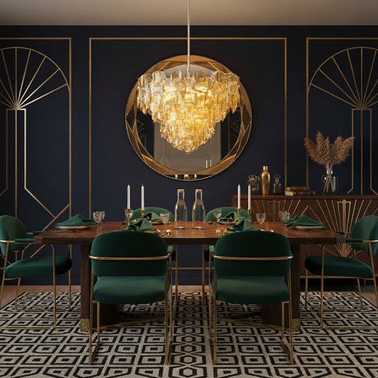 Vivara Glass Chandelier