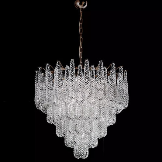 Waffle Chandelier