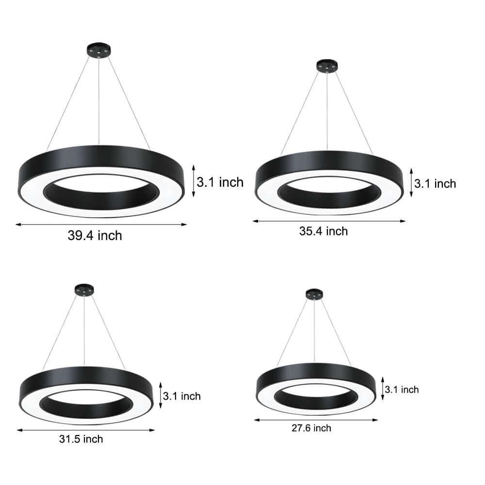Loop LED Ring Pendant Light, product view 20