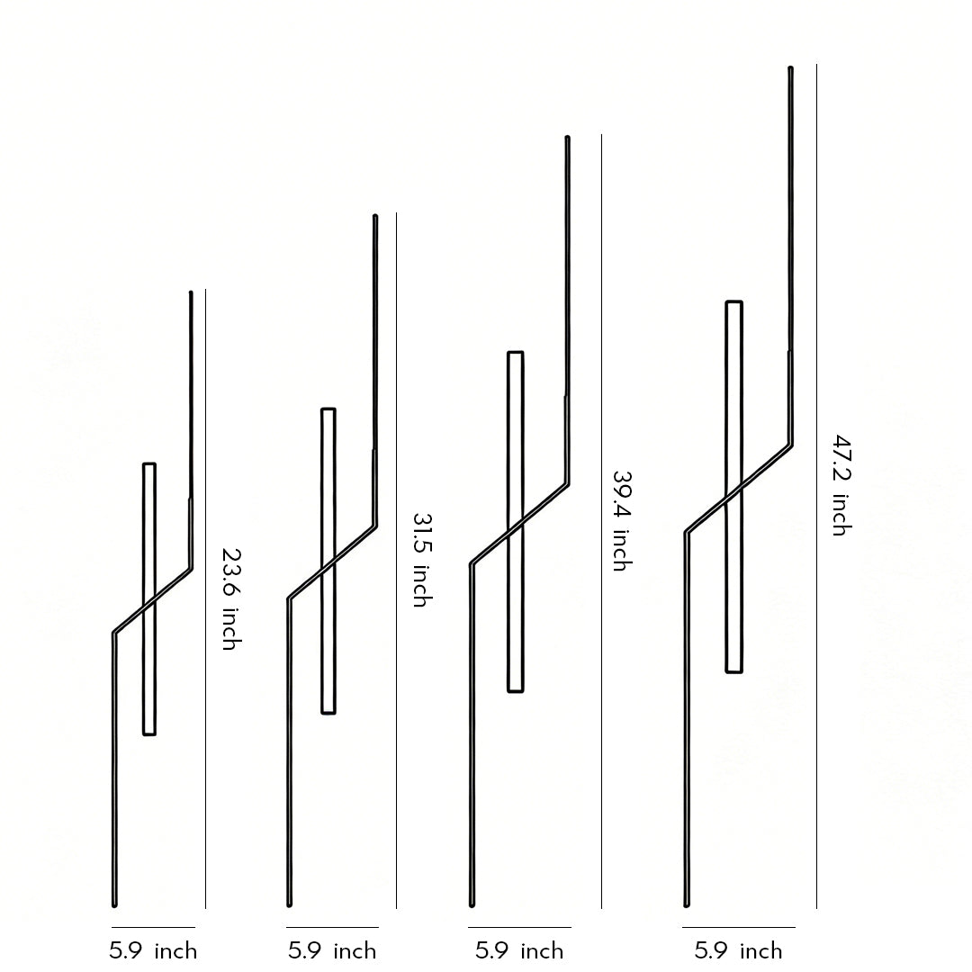 Stria Linear LED Wall Sconce, product view 16