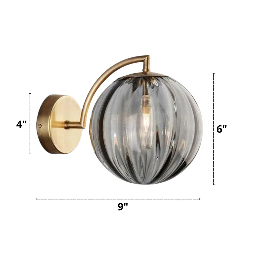 Howard - Glass Globe Wall Sconce