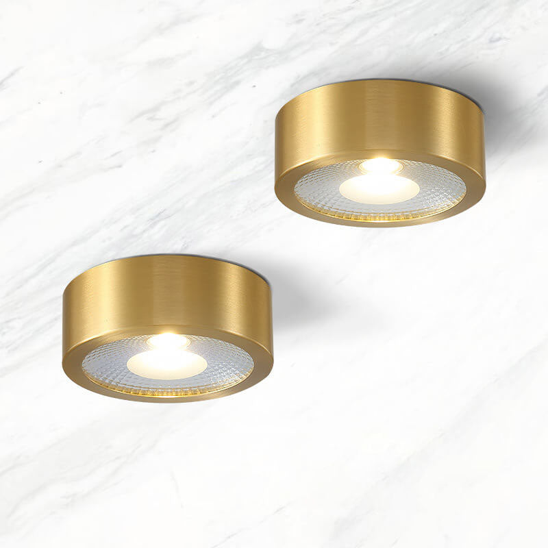 Flush Mount Ceiling Light in hallway setting — integrated LED | Casa Norex
