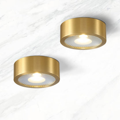 Flush Mount Ceiling Light in hallway setting — integrated LED | Casa Norex