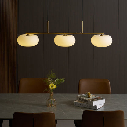 Adjustable cable length detail on pendant light — Casa Norex