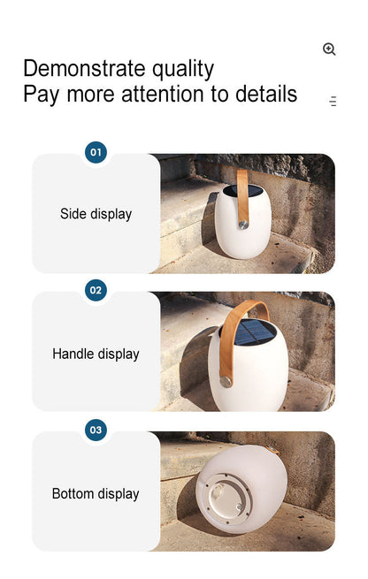 Solar Portable Basket Light