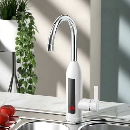 Bathroom Faucet — high-temperature-resistant ABS and stainless steel in White finish | Casa Norex
