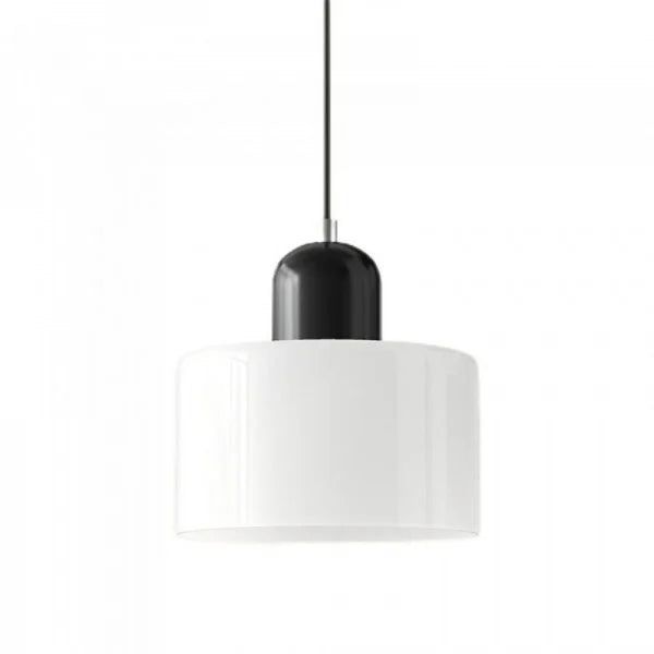 Nordic Morandi cylinder pendant light — frosted glass finish | Casa Norex