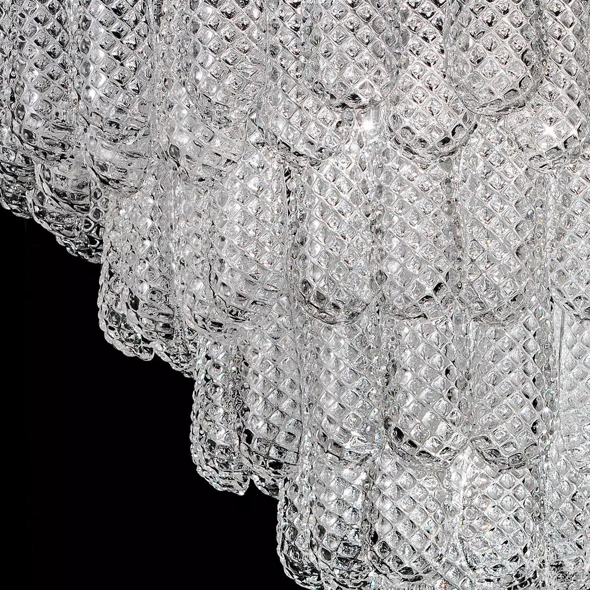 Waffle Chandelier