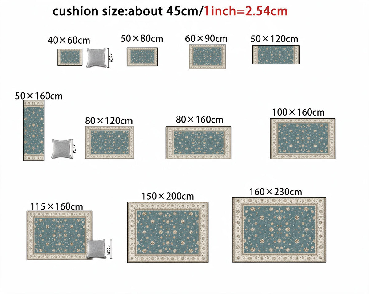 Flannel Anti-Fall Nursery-Safe Area Rug