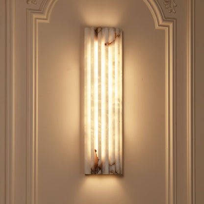 Alvia Alabaster Wall Light