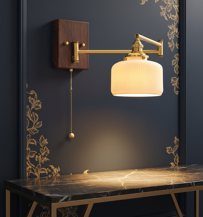 Ceramic Geometry Wall Lamp