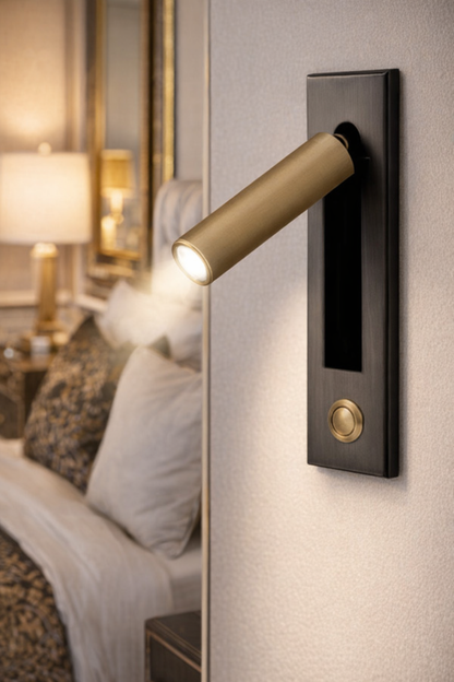Cree LED Recessed Wall Reading Light