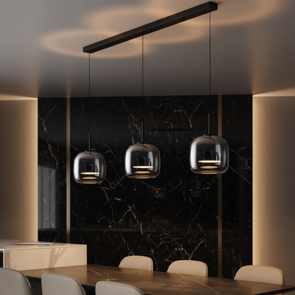 Halden Glass Cluster Pendant