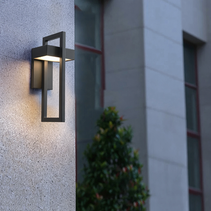 Ridgeline Retro Outdoor Wall Sconce