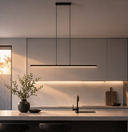 Linear Strip Pendant Light