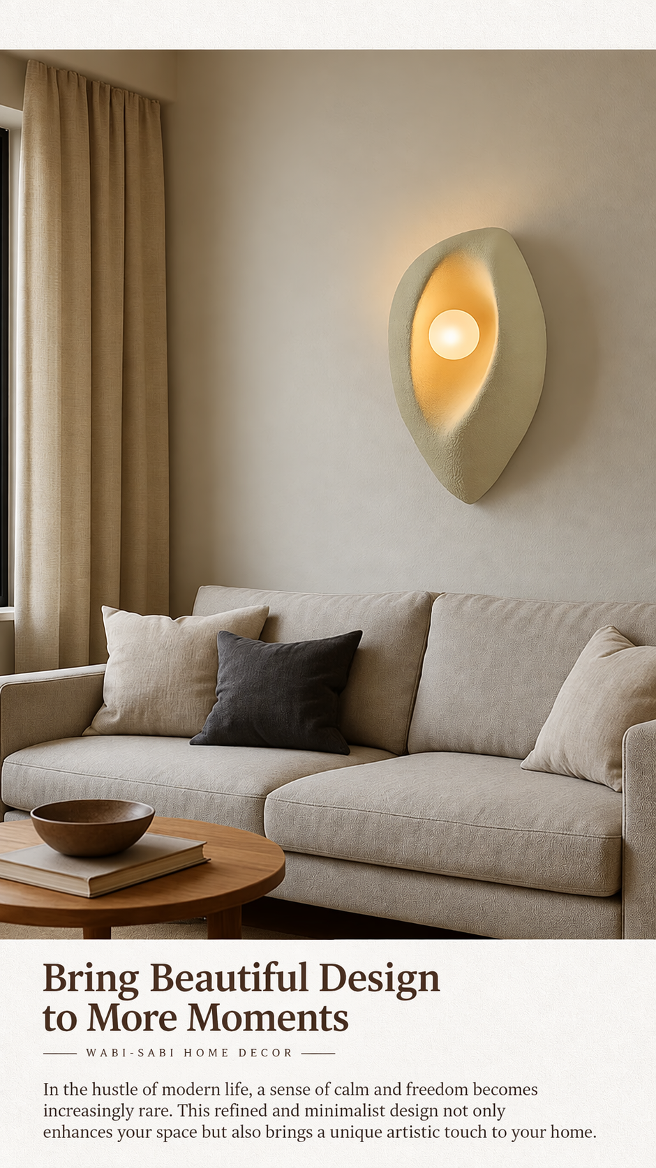 Nordic swing-arm wall sconce — self-contained wall mount, no hardwiring — Casa Norex