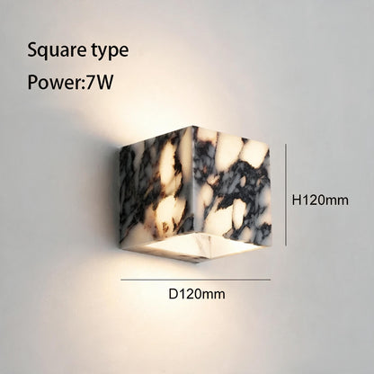 Nordic Italian Marble Wall Sconce