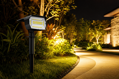 LED Solar Landscape Spotlight