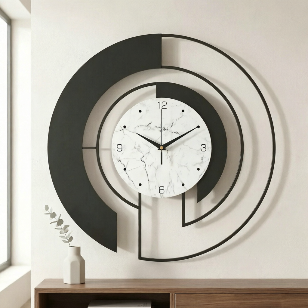 Marble Dial Wall Clock