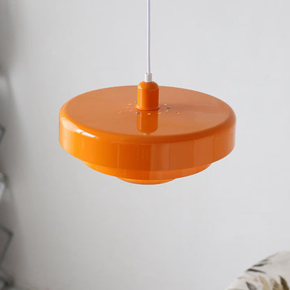 Pendant Light alternate angle detail — layered metal shade | Casa Norex