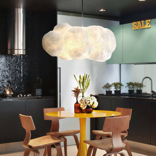 Pendant Light — imitation-silk and cotton shade on metal frame | Casa Norex
