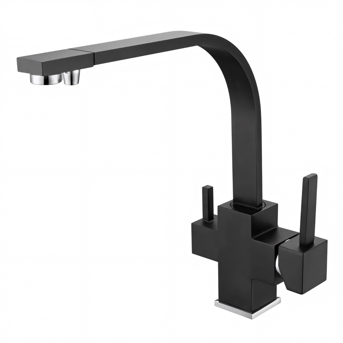 Meridian 3-Way Filtered Kitchen Faucet — genuinely separate filtered waterway | Casa Norex