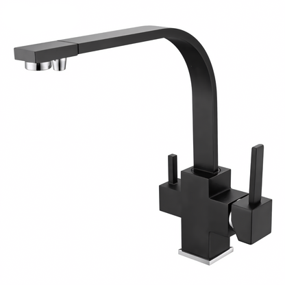 Meridian 3-Way Filtered Kitchen Faucet — genuinely separate filtered waterway | Casa Norex