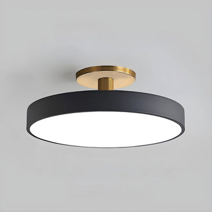 Semi-flush ceiling light pink color variant — Casa Norex