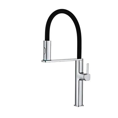 Sterling Luxury Pull-Down Kitchen Faucet — high-arc 360° swivel spout | Casa Norex