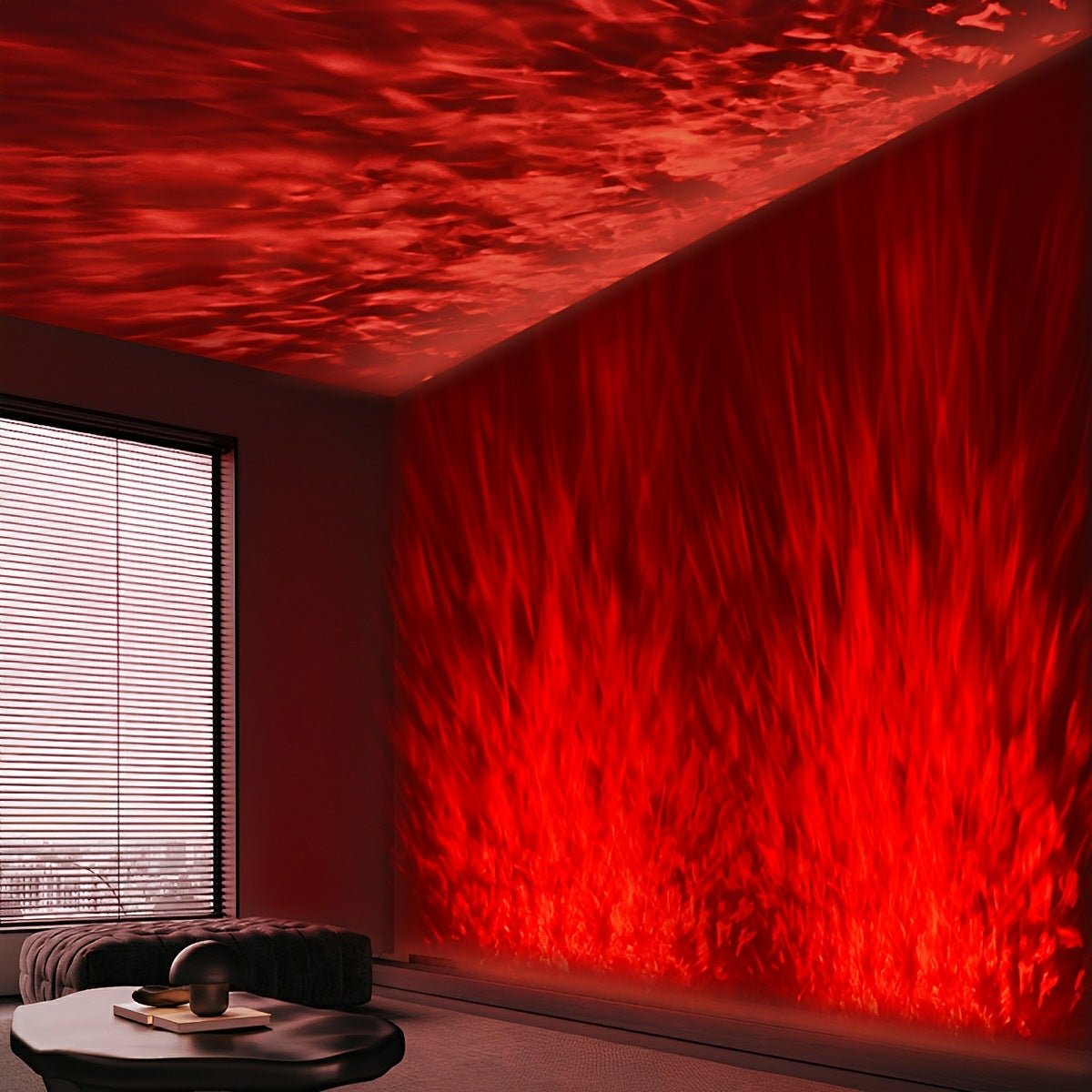 Ripple LED wall washer light — aluminum and glass, RGBW remote control | Casa Norex
