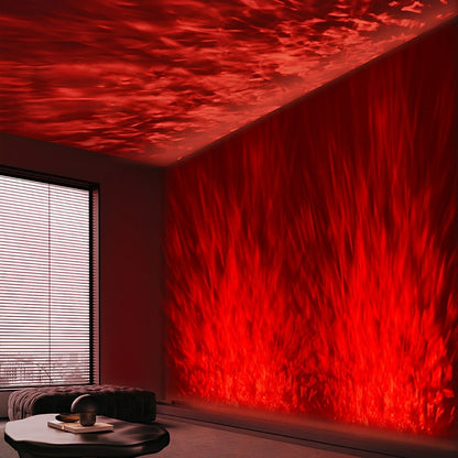Ripple LED wall washer light — aluminum and glass, RGBW remote control | Casa Norex