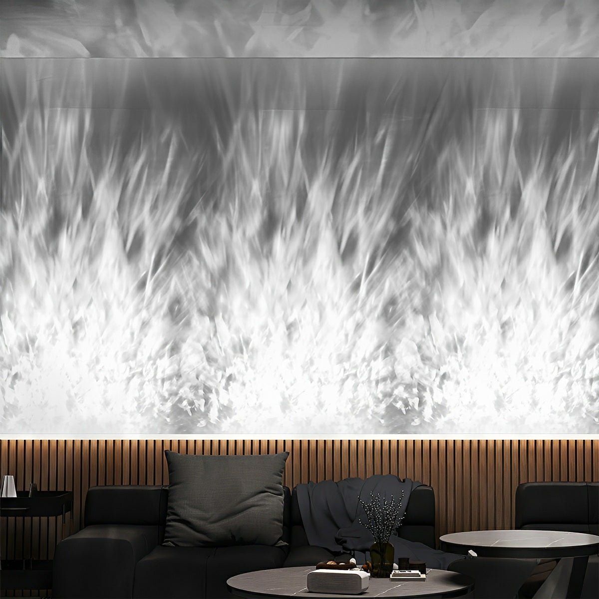 LED wall washer light in living room setting — accent wall wash | Casa Norex