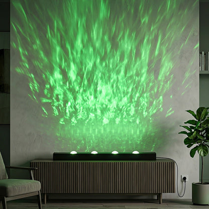 LED wall washer light in hallway setting — Casa Norex