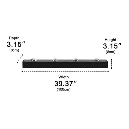 LED wall washer light angled installation view — Casa Norex