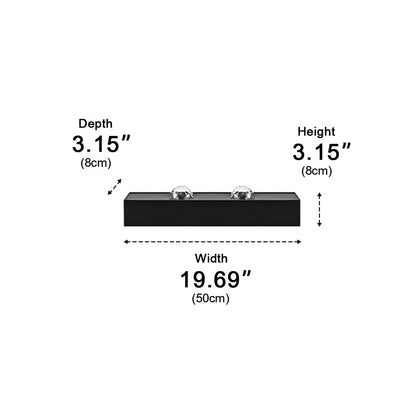 LED wall washer light coverage area illustration — Casa Norex