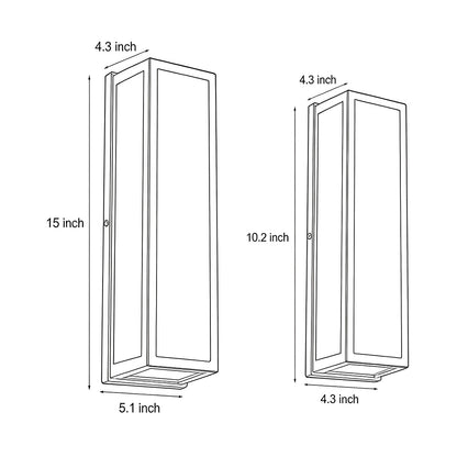 Ashby specification and size details — Casa Norex
