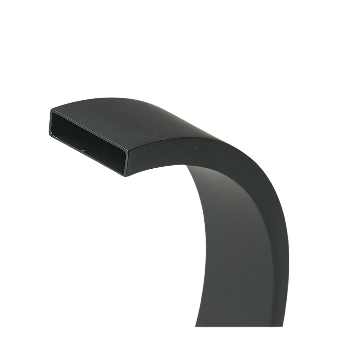 Squareline Bathroom Faucet spout close-up — Chrome finish — Casa Norex