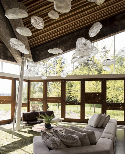 Random 73 Glass Pendant Light