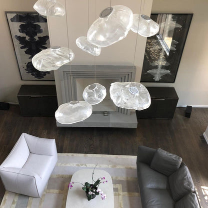 Random 73 Glass Pendant Light