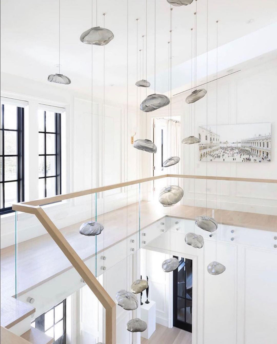 Random 73 Glass Pendant Light