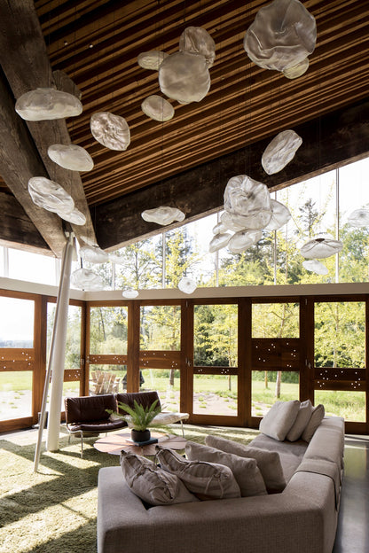 Random 73 Glass Pendant Light